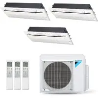 Ar-Condicionado Multi Split Inverter Daikin 28.000 BTUs (3x Evap Cassete 1 Via 12.000) Quente/Frio 220V