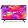Smart TV AOC 43” Full HD DLED 43S5045/78G Roku TV Processador Quad Core Dolby Audio Preta - 1