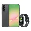 Combo A56 5G (256GB) - Preto + Galaxy Fit3 - Grafite - 1