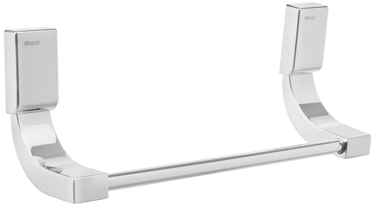 Docol 00607306 Porta Toalha Rosto Top, 178 mm, 1 Unidade, Cinza