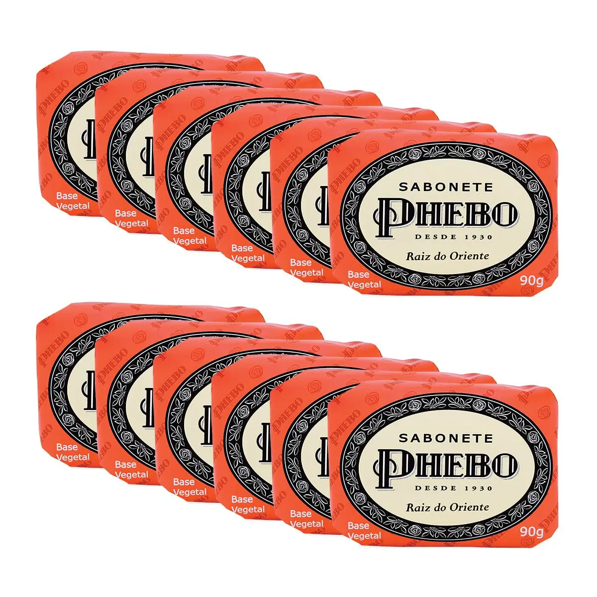 Phebo Sabonete, Raiz Do Oriente, 90g, 12 Unidades - 1