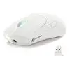Mouse Gamer Sem Fio Attack Shark X5 RGB, 3 Modos, Branco - 1