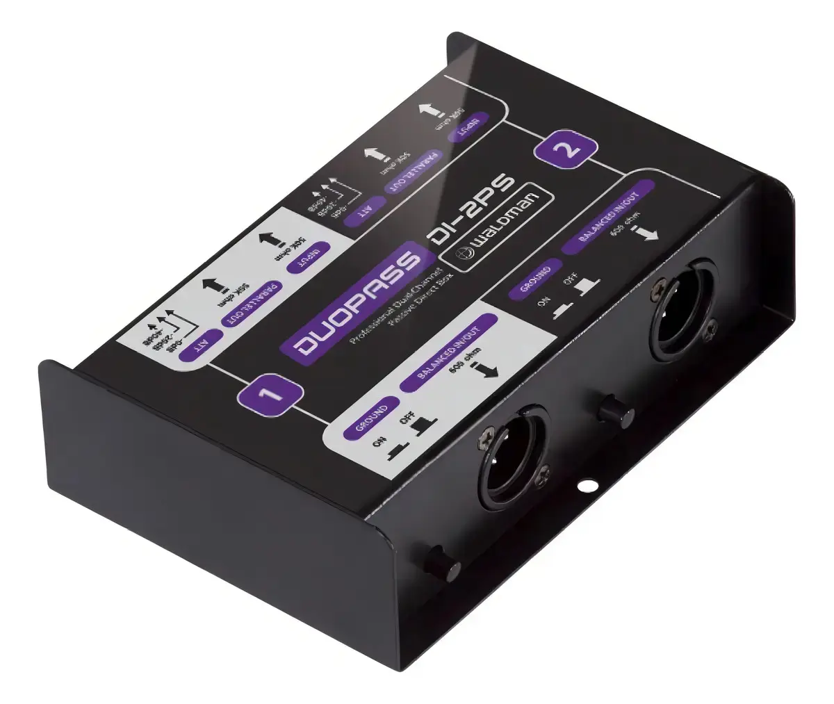 Direct Box Passivo 2 Canais Di-2ps Waldman
