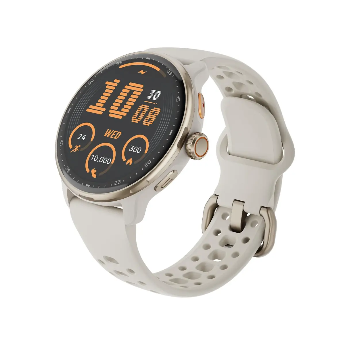 SmartWatch GPS FB050, Relogio Smartwatch Masculino e Feminino, 1,43 polegadas HD AMOLED, chamada Bluetooth, Esportivos relógio com voz por IA, Compatível com Android iOS, 2 Pulseiras Titânio