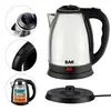 Chaleira Elétrica Portátil 1.8 Litros Aço Inox 110v Ou 220v Para Café Chá Linha Premium - NZA - 1