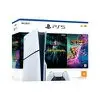 Console PlayStation 5 Slim Sony, SSD 1TB, Com Controle Sem Fio DualSense, Branco + 2 Jogos - 1000038899 - 1