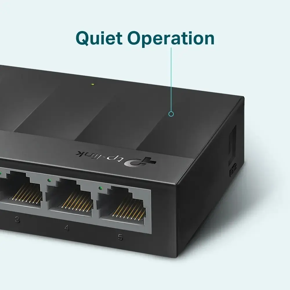 Switch TP-Link LS1005G - 5 Portas GIGABIT 10/100/1000 Mbps thumbnail 9