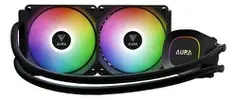 Water Cooler Gamdias Aura Gl240 Lite Preto Argb Am5 Lga 1851 - 1