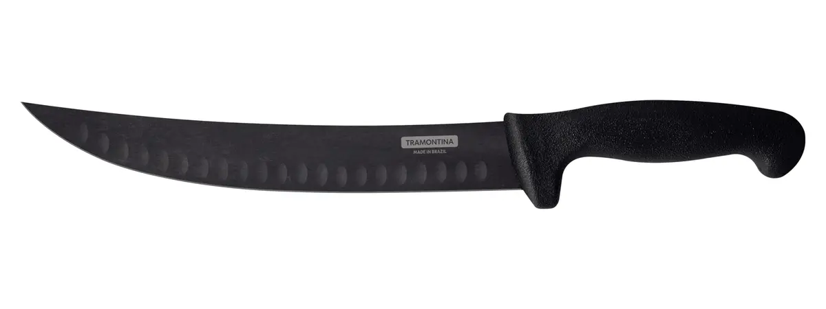 Tramontina faca para Carne Profissional Master com Lâmina de Aço inox e Cabo de Polipropileno Preto 10"