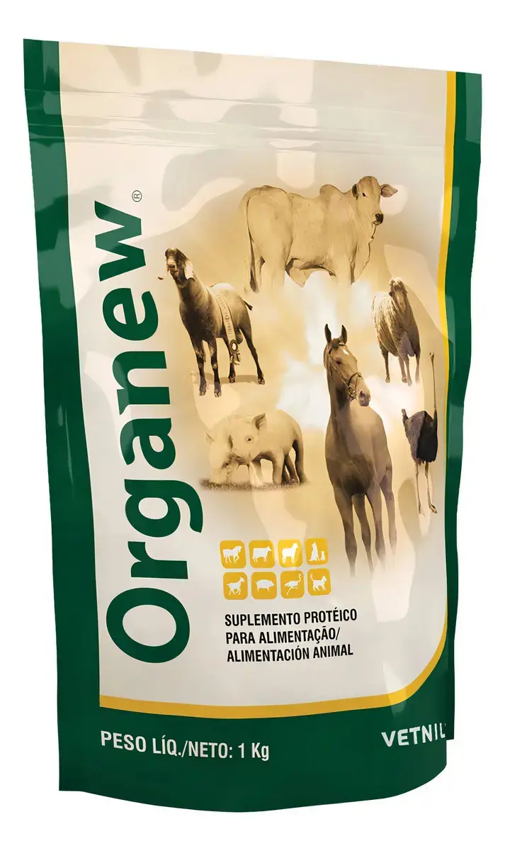 Organew 1kg Vetnil Suplemento Em Pó Performance Apetite Reprodução