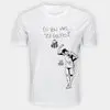 Camiseta Santos Neymar Jr. Eu Vou Mas Eu Volto Masculina - Branco - 1