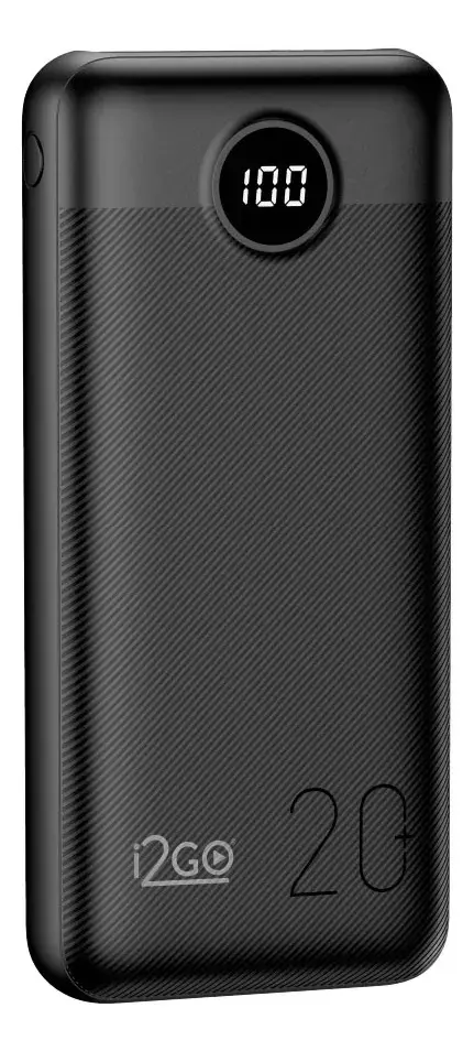 Carregador Portátil Power Bank Turbo i2GO 20000mah 20w Com Display Digital thumbnail 9