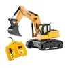 Carrinho de Controle com Fio Escavadeira 25,5cm, DM Toys - 1