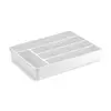 Organizador Multiuso Sem Tampa Premium Branco UZ - 1