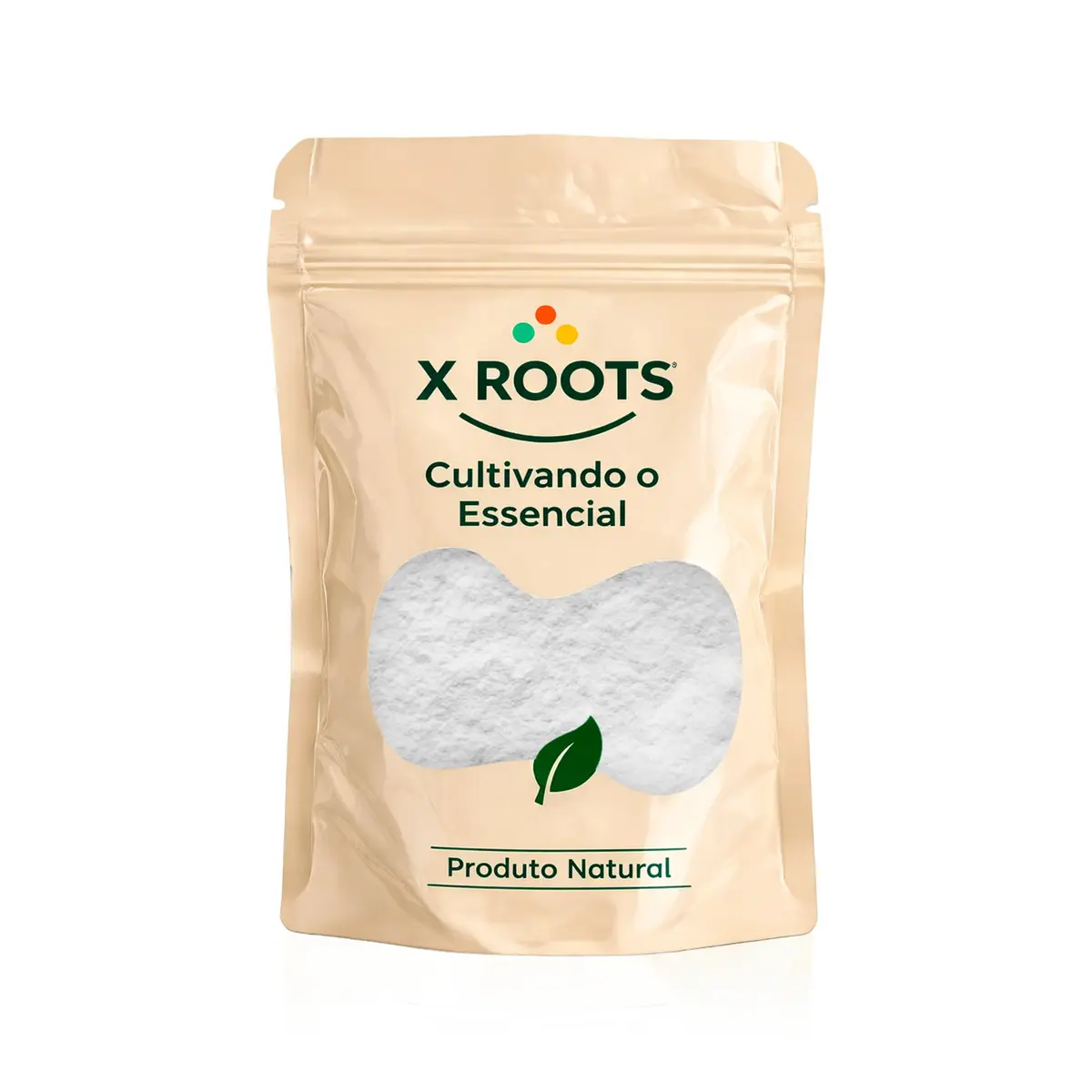 Inulina em Pó X Roots 1kg – Fibra Solúvel Prebiótica Pura e Natural – Embalagem Abre e Fecha - 1