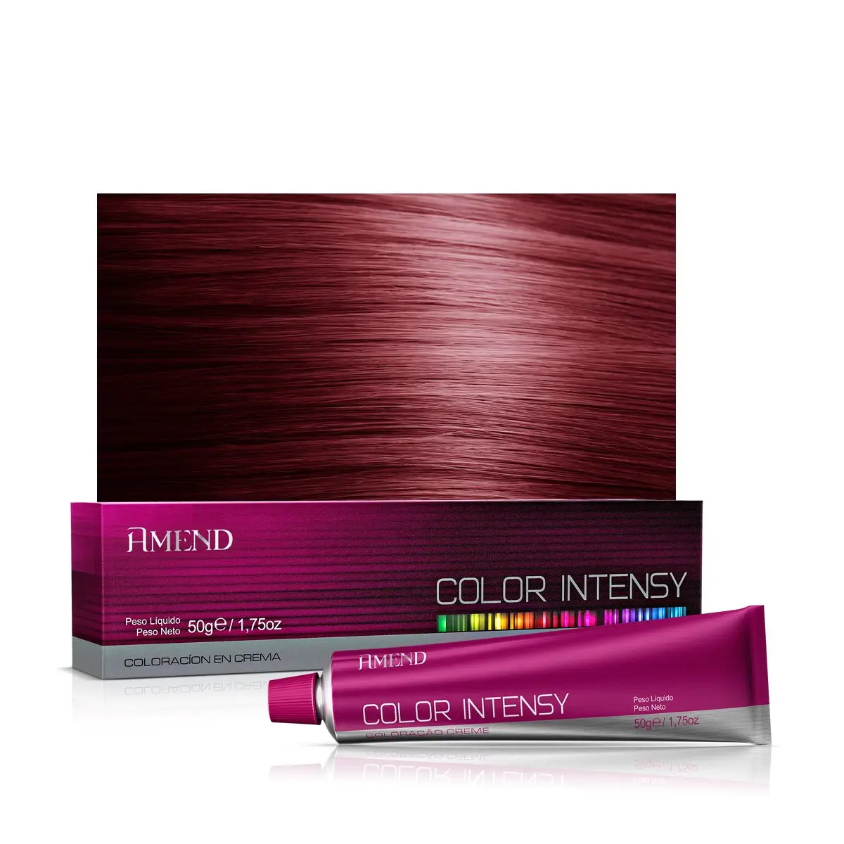 Amend Coloração Louro Escuro Cobre Avermelhado Intenso (Cereja)