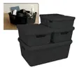 Kit 5 Caixas Organizadoras com Tampa 2L a 16L - 1