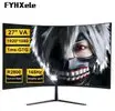 [🇧🇷] 27 Polegada va 165hz monitores gamer 1ms 2k qhd 144hz monitores de jogos pc lcd monitor de tela curvada para desktop displays hdmi dp - 1