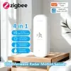 Sensor mmWave Zigbee 4 em 1 movimento/umidade/temp/luz Tuya 10g - 1