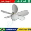[Brasil] Ventilador de Teto LED Fan Light com Controle Remoto – Iluminação e Conforto - 1