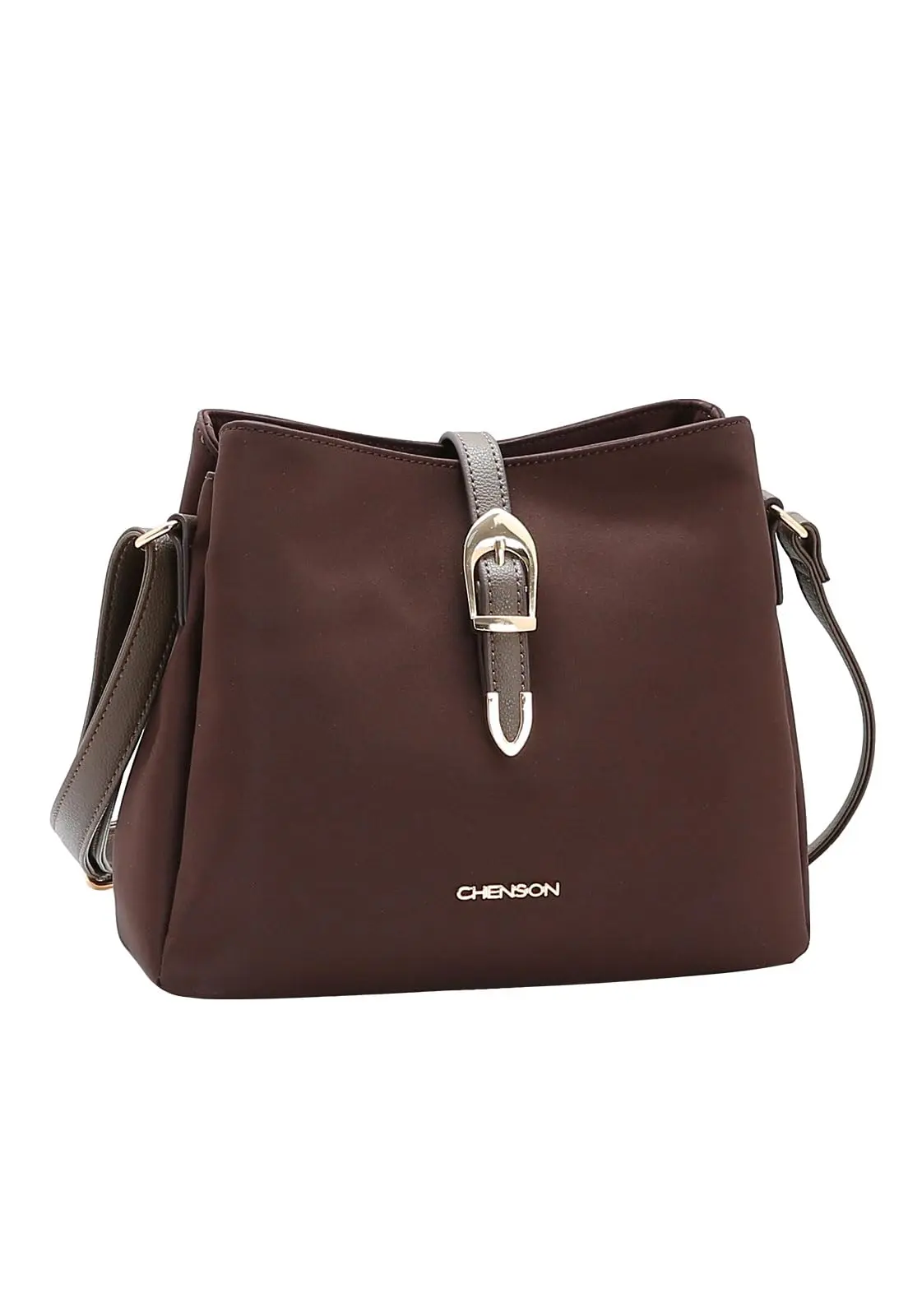 Chenson Bolsa Feminina Saco Transversal em Microfibra Impermeável | Alça Tiracolo, Microfibra, Impermeável, Uso Feminino, Bolsa Saco