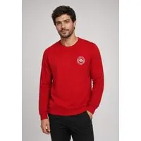 Blusa de Moletom Masculina Colcci Regular Vermelha