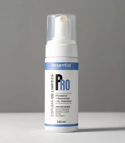 Espuma de Limpeza PRO Essential by Lucas Rangel oil-free com Niacinamida e Ácido Hialurônico - 1