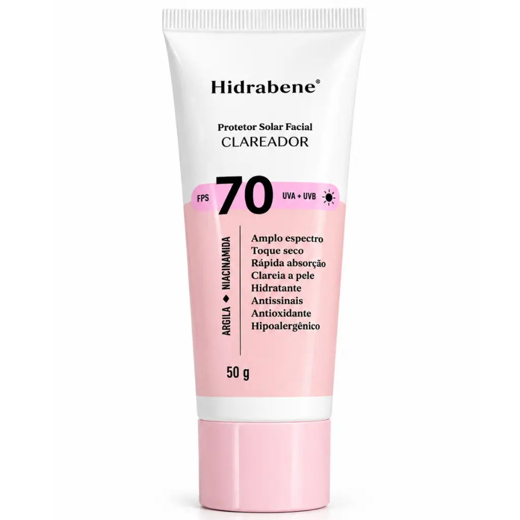 Hidrabene Protetor Solar Clareador Facial 70 FPS - 1