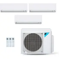 Ar-Condicionado Multi Split Inverter Daikin 28.000 BTUs (2x Evap HW 9.000 + 1x Evap HW 24.000) Quente/Frio 220V - 1