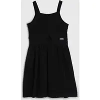 Infantil - Vestido Brandili Saia Franzida Preto