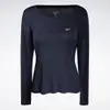 Camiseta Reebok Dynamic Print Feminina Marinho M - 1