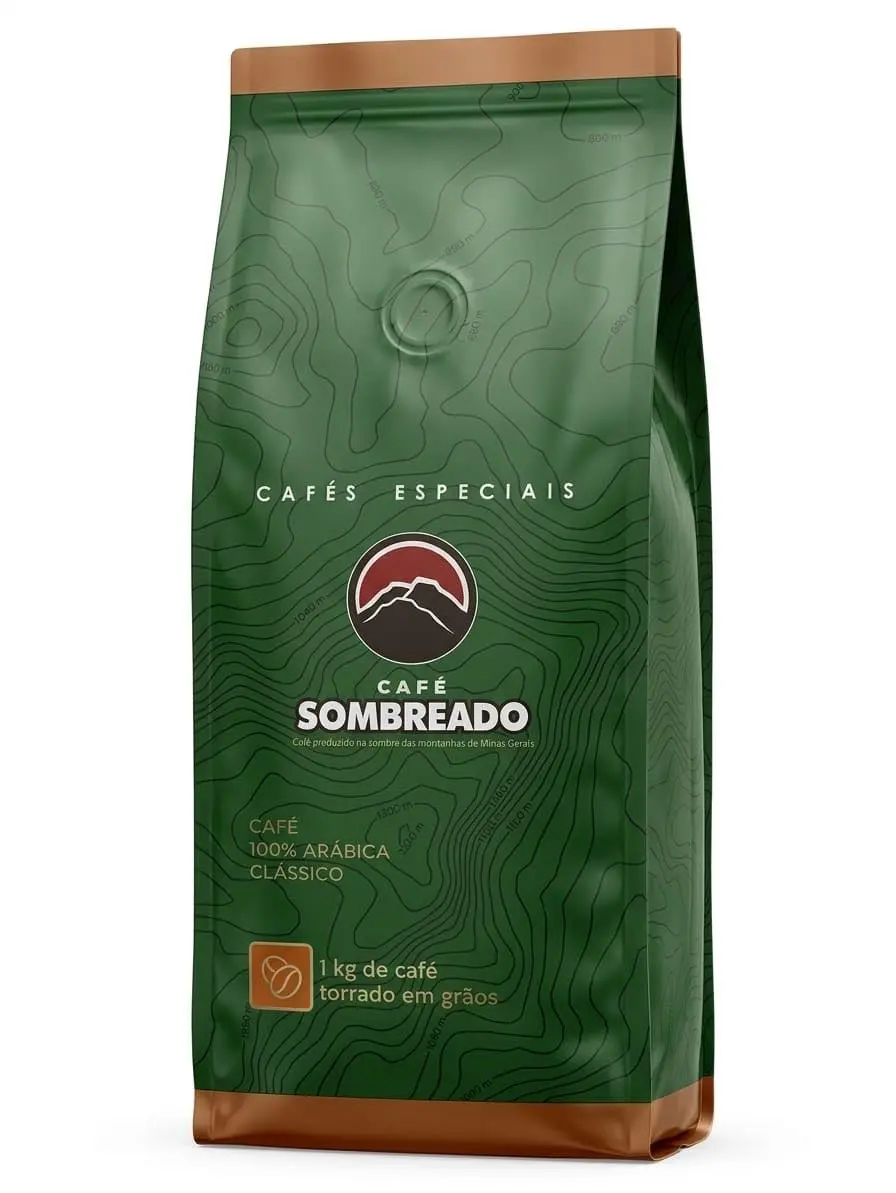 CAFÉ SOMBREADO ESPECIAL TORRADO EM GRÃOS 1 KG