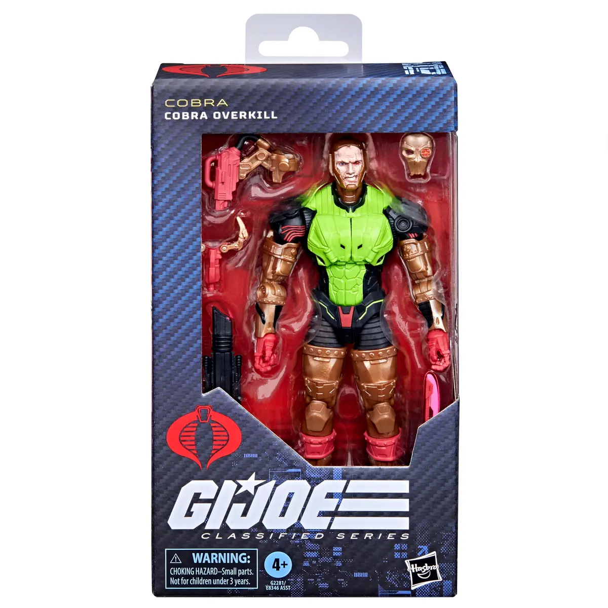 G.I. Joe Classified Series #201, Cobra Overkill, Figura de Ação - 1