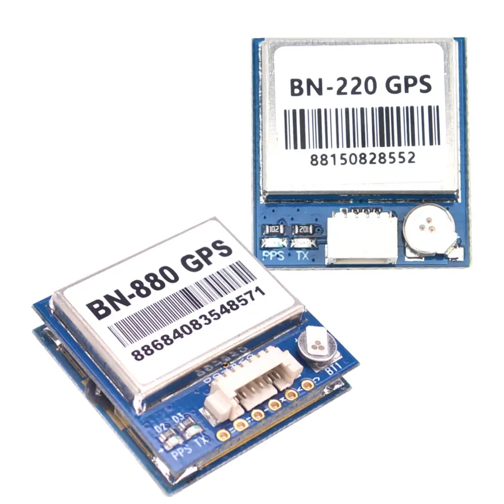 Módulo de Antena GPS GLONASS BN880 BN-880 BN-220 BN220 com Cabos para Drones FPV de Corrida RC Quadcopter