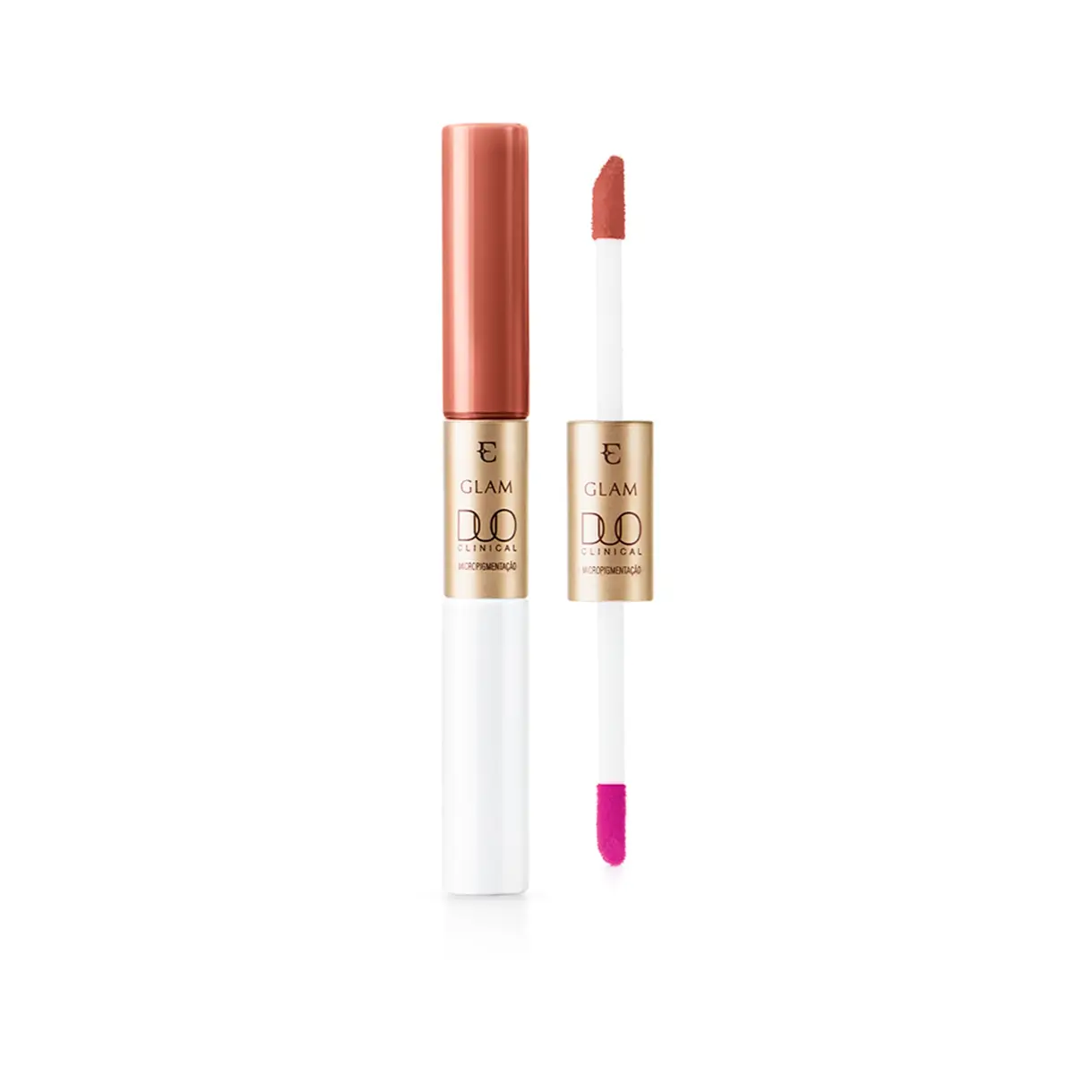 Eudora Batom Líquido Glam Duo Clinical Mascavo Irresistível 3,5g