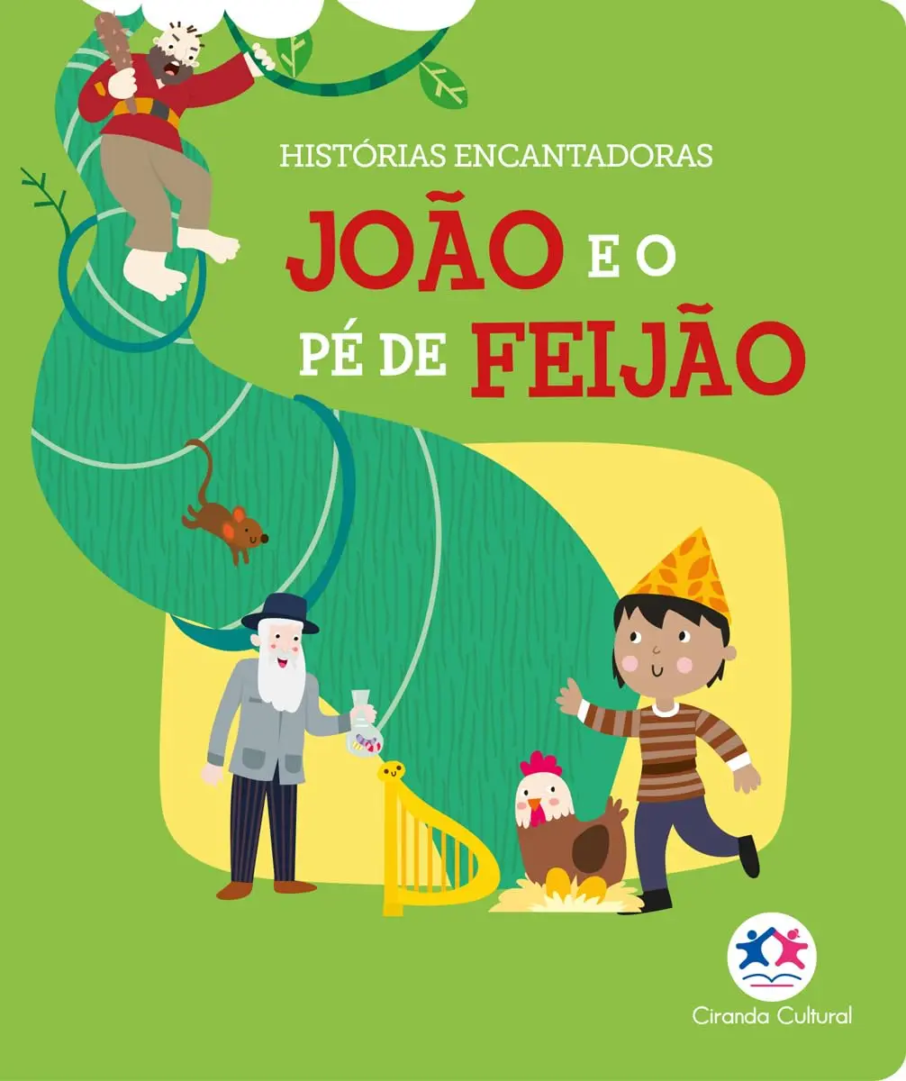 João e o pé de feijão - Livro almofadado pequeno
