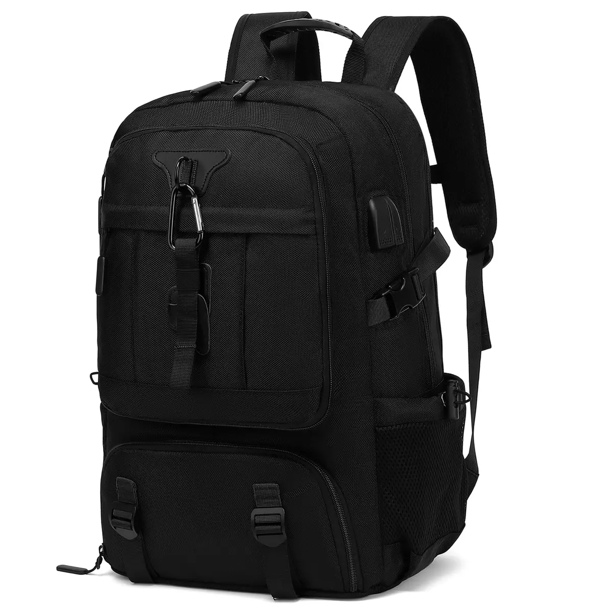 IceSelect Mochila de Viagem Expansivel Masculina Feminina,Mochila Avião para Notebook 17,Executiva,Antifurto,Reforçada,USB,Impermeável,Escolar,Faculdade,Trabalho,Presente - 1