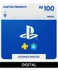 Sony PlayStation Store Gift Card R$ 100 (Digital) - 1