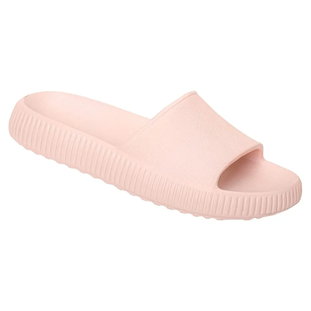 Chinelo Ortopedico Nuvem Masculino e Feminino Ergonometrico Slide Preto Branco e Nude Esporão -Praia Piscina Banho e Chuva