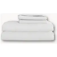 Roupa de Cama Emma | Cor Branca | Solteiro | Tamanho 88x188