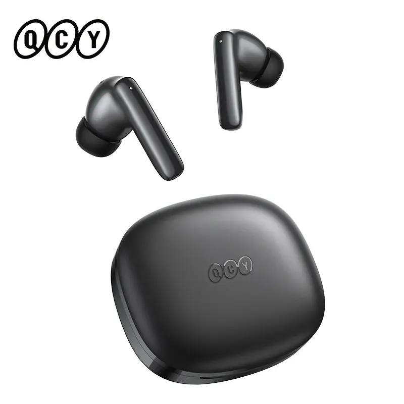 QCY T13 Pro BH26HT23A Fones de Ouvido com ANC Adaptativo de -50dB, Bluetooth 6.0, Conexão Multiponto, 6 Microfones, Chamada com IA, 47H em Modo Transparência HT23 - 1