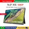 [Do Brasil/APP/Moedas R$369 ] Monitor Portátil ARZOPA 14" FHD IPS 1080P A1S com USB-C e HDMI - 1