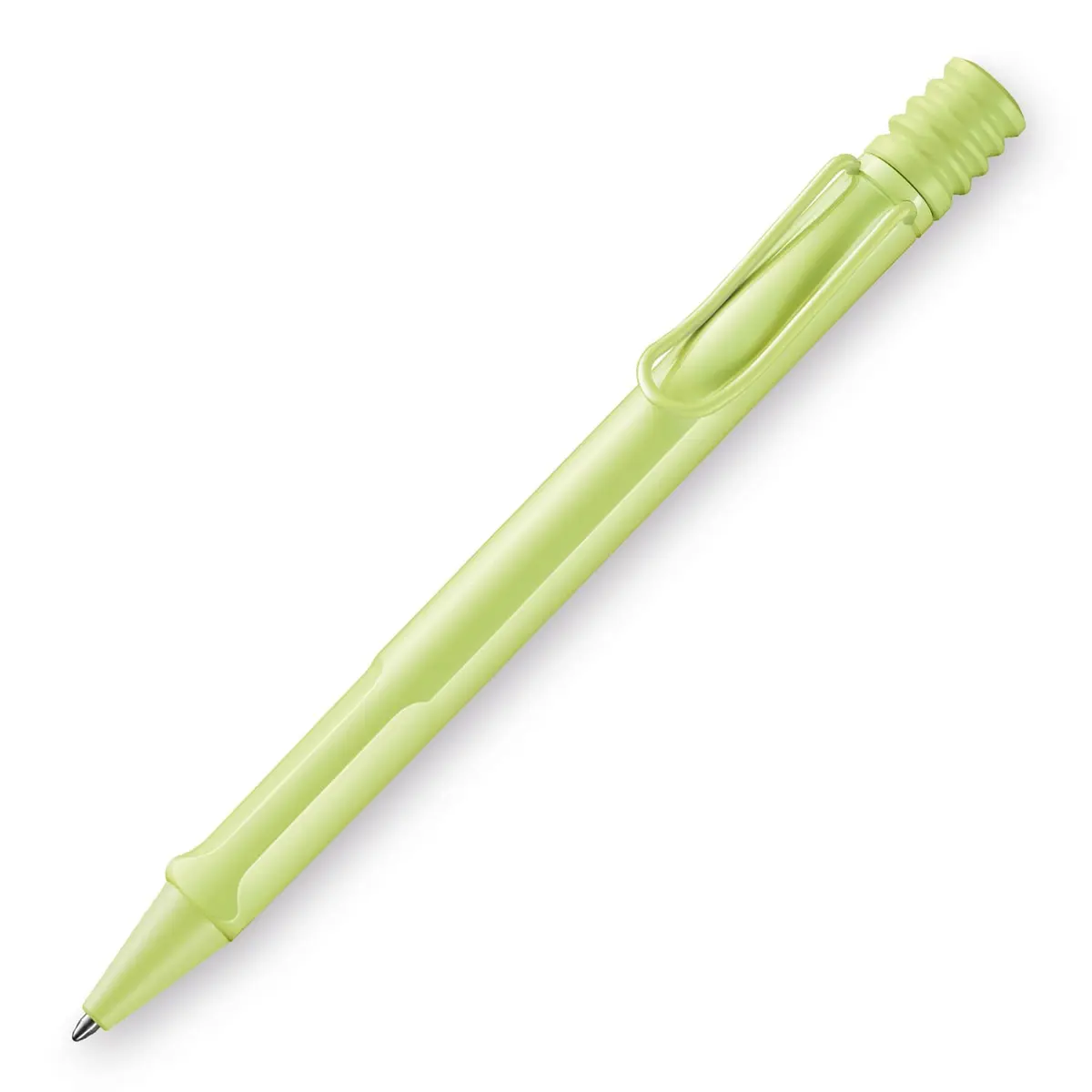 Caneta Esferográfica LAMY Safari, Springgreen | Grip Ergonômico, Plástico ABS, Recarga LAMY M 16 Azul