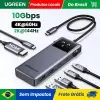 【DoBrasil】Hub Uno 6 Em 1 Ugreen 3x Tipo-c 2x Usb Hdmi 10gbps 4k@60hz - 1