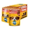 Pack Ração Úmida Pedigree Sachê Carne ao Molho para Cães Adultos de Raças Pequenas 100 g - 18 unidades - 1