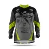 Camisa Motocross Insane X Cinza/Amarelo GG - 1