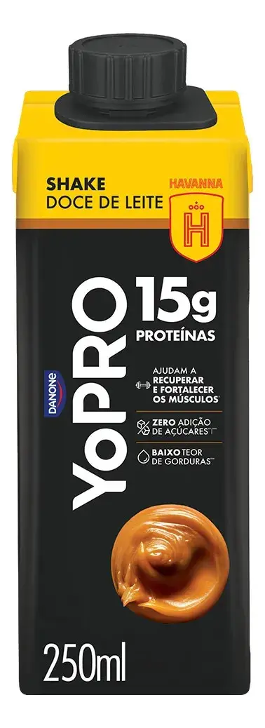 Yopro Bebida Láctea Doce De Leite Havanna 15g Proteína 250ml - 1