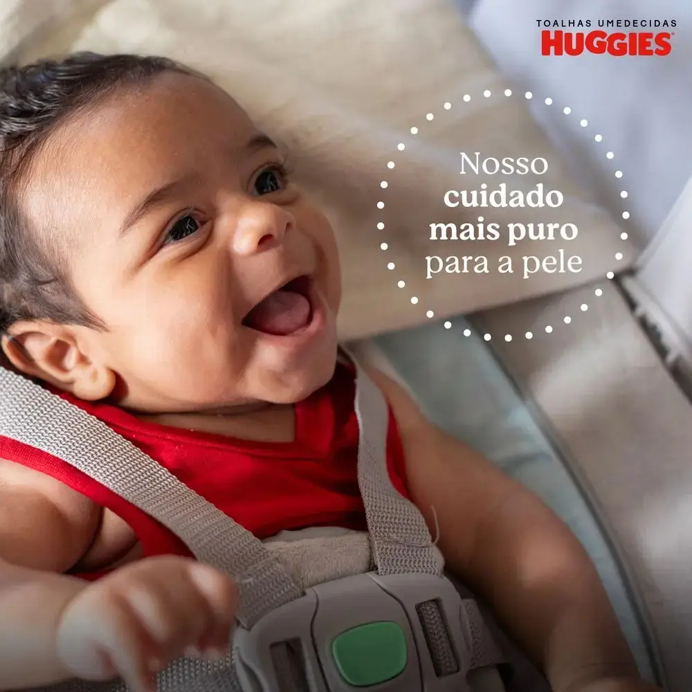 Lenços Umedecidos Huggies Recém Nascido Pack C/4 - 192 Un thumbnail 7