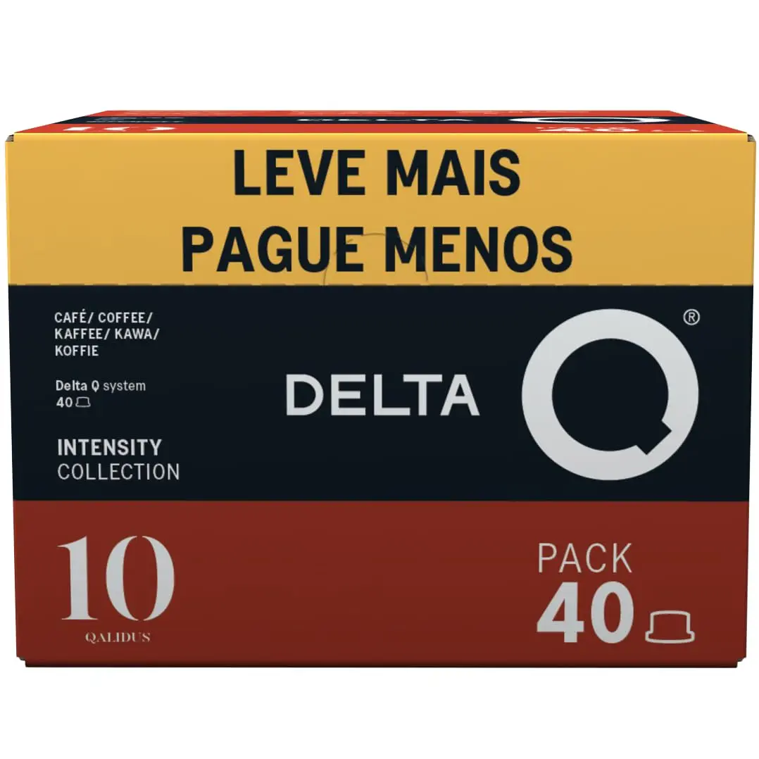Delta Q Cápsulas de Café Qalidus Pack XL - Int 10