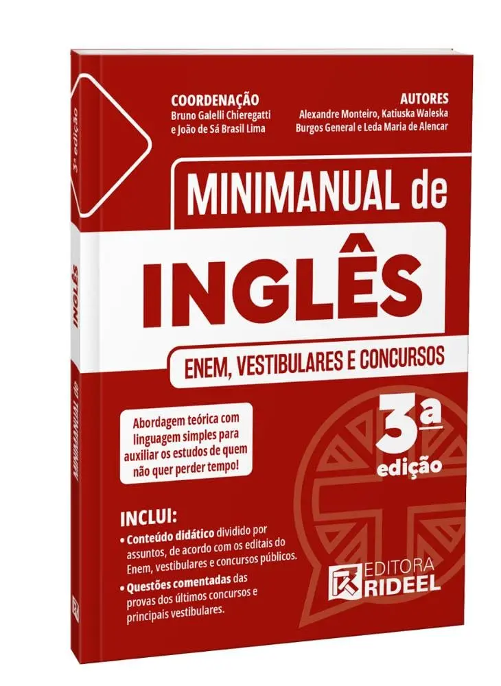 Minimanual de inglês - enem, vestibulares e concursos
